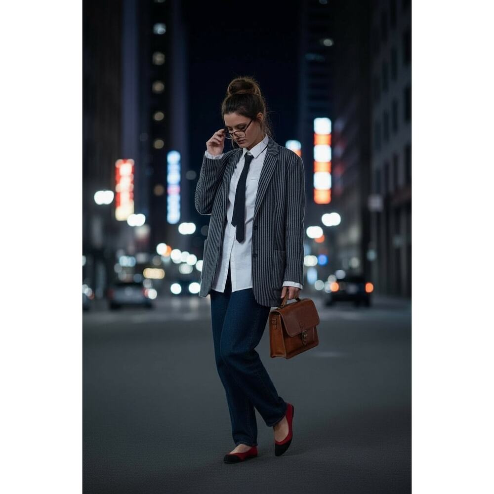 Neill Katter Made in Italy Striped Blazer Grey‎ 52(IT)42(US)(W-16/XL)NWT Ret$495